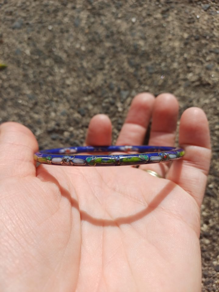Vintage Cloisonné Bracelet - ElysianDesignz Rescued