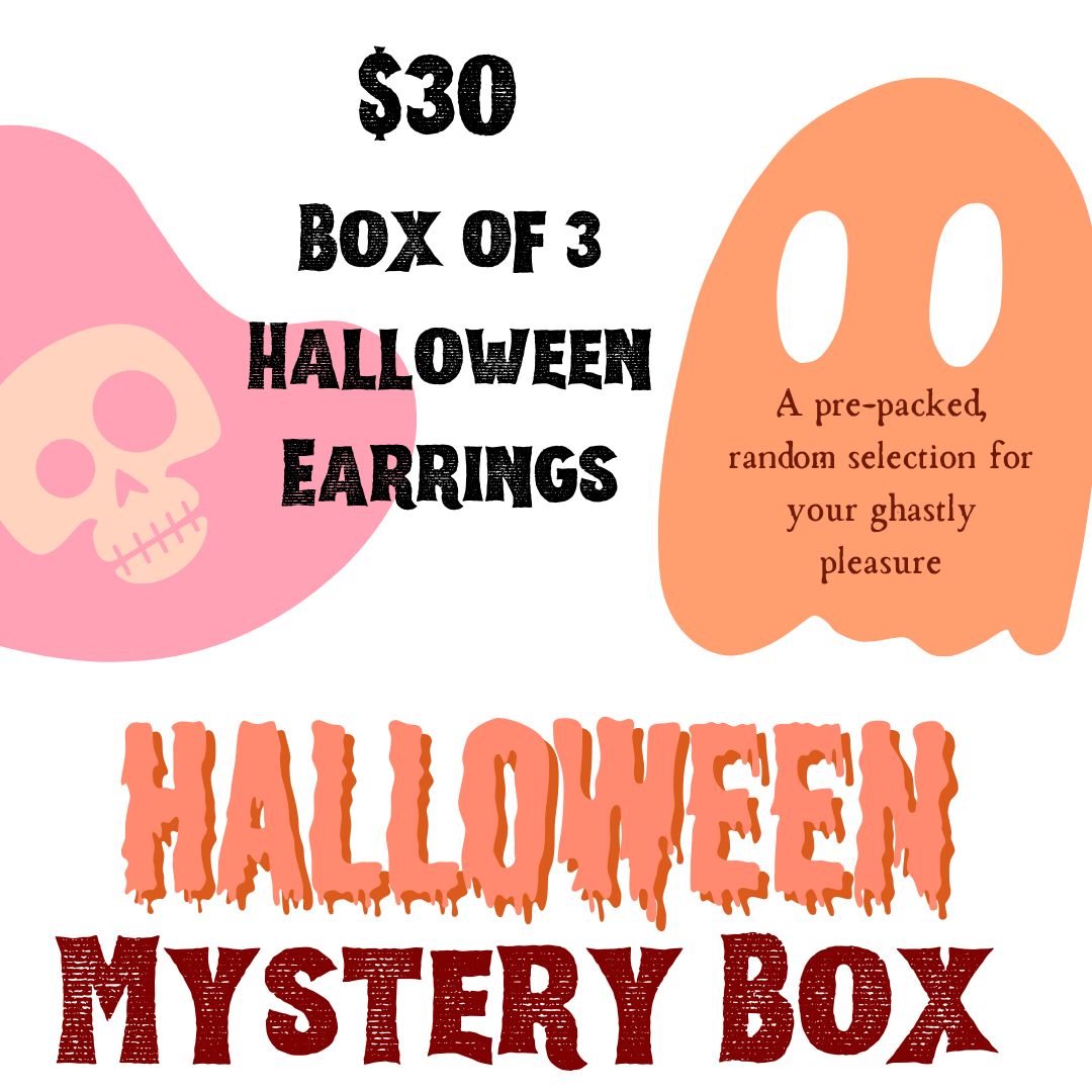 Halloween Mystery Box – Limited Edition Mystery Earrings NZ