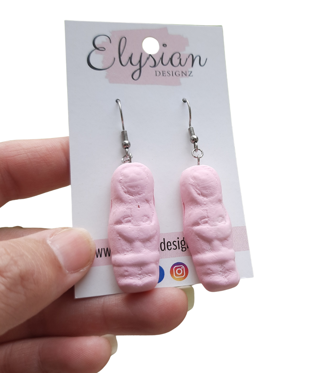 Explorer Lolly Dangle Earrings | Handmade Polymer Clay NZ