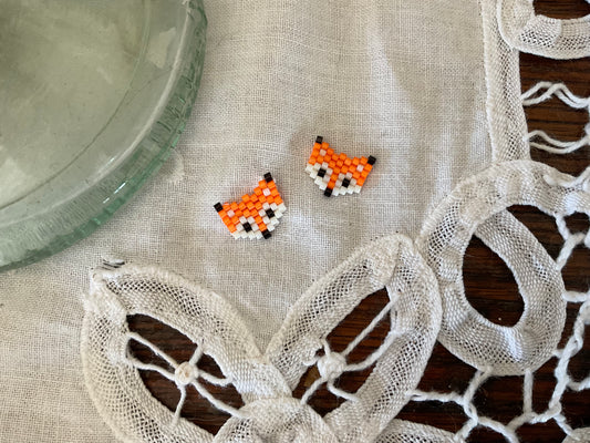 Beaded Foxes