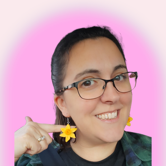 Daffodils - NZ Polymer Clay Earrings