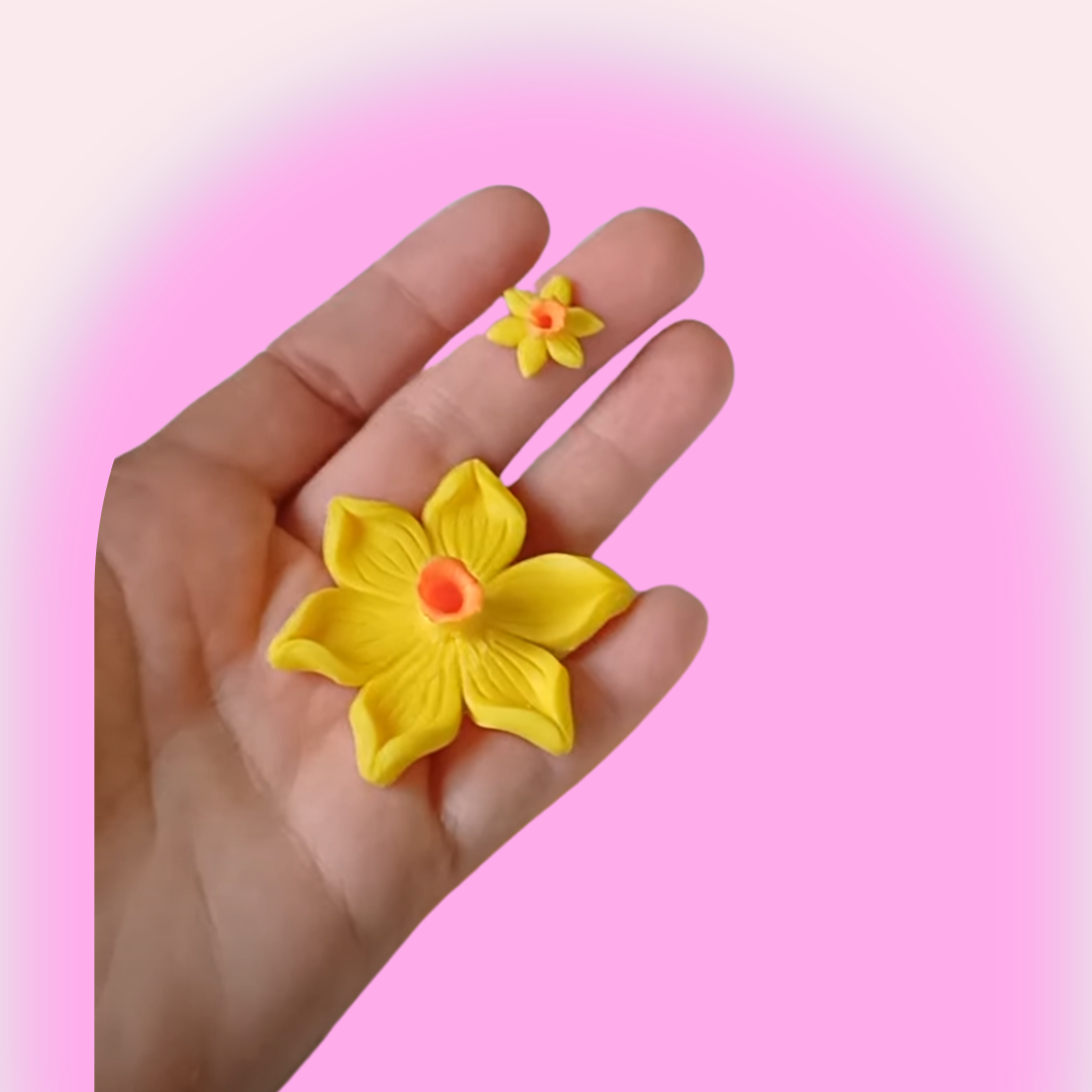 Daffodils - NZ Polymer Clay Earrings