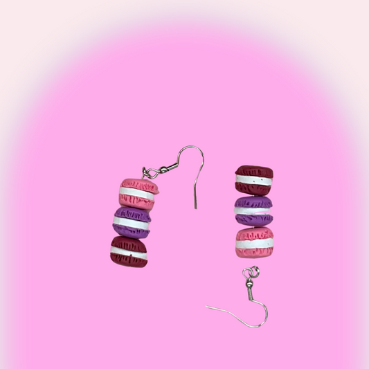 Macarons – NZ Polymer Clay Earrings
