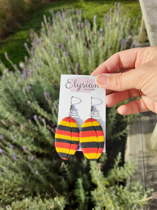 The Chiefs Supporters – NZ Polymer Clay Earrings
