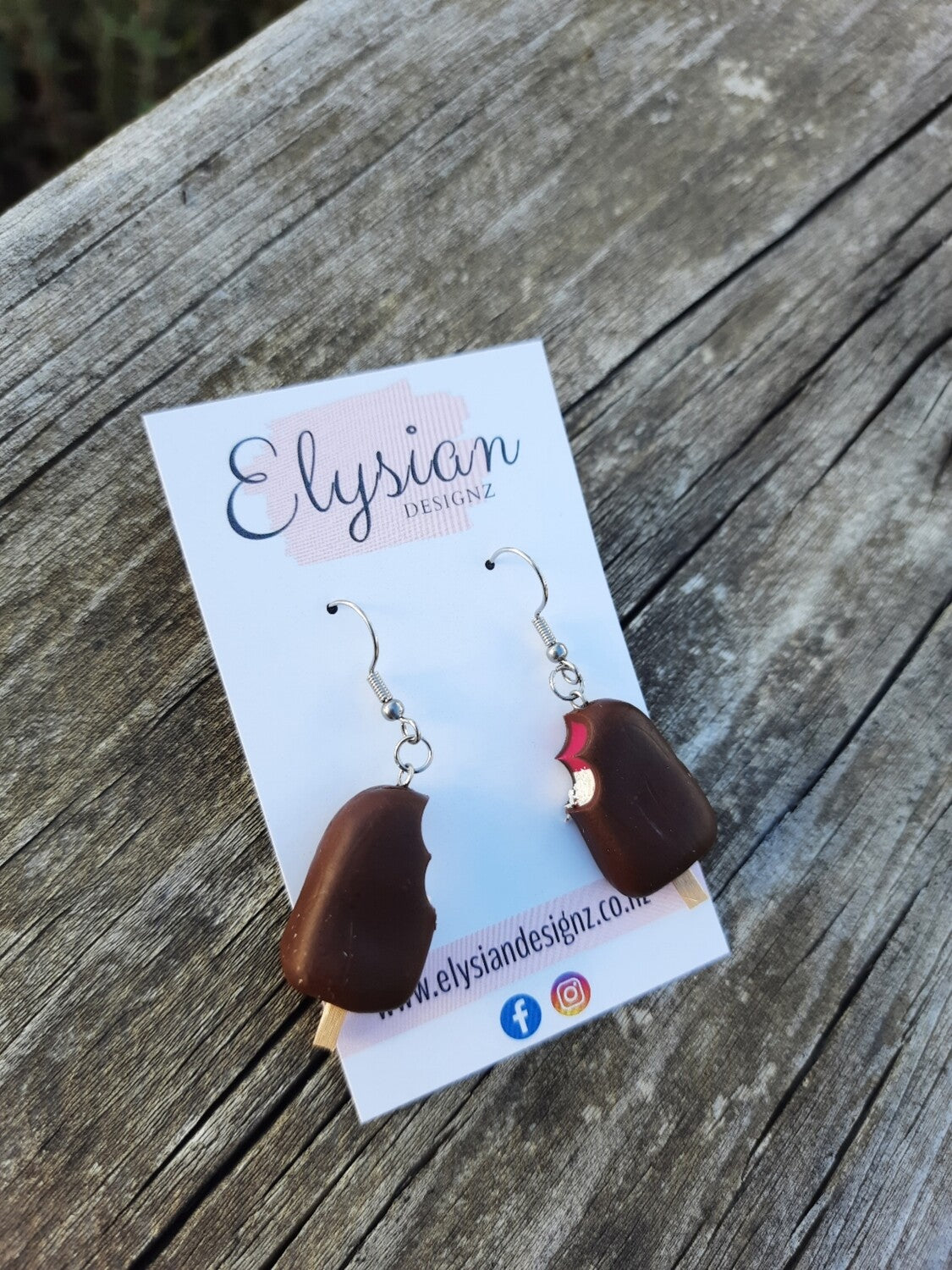 Jelly Tip Ice Cream – NZ Polymer Clay Earrings