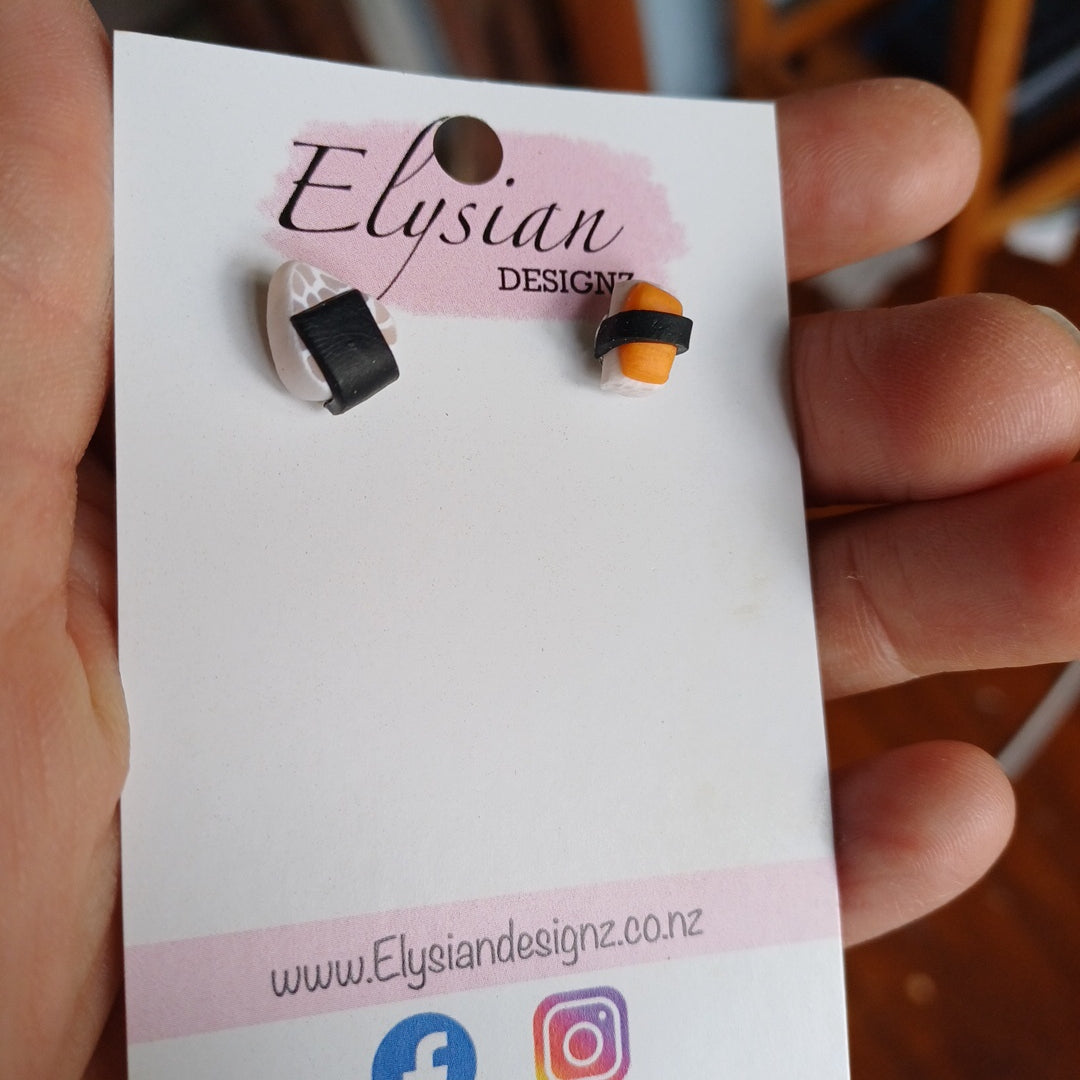 Sushi Earrings – Polymer Clay Earrings NZ