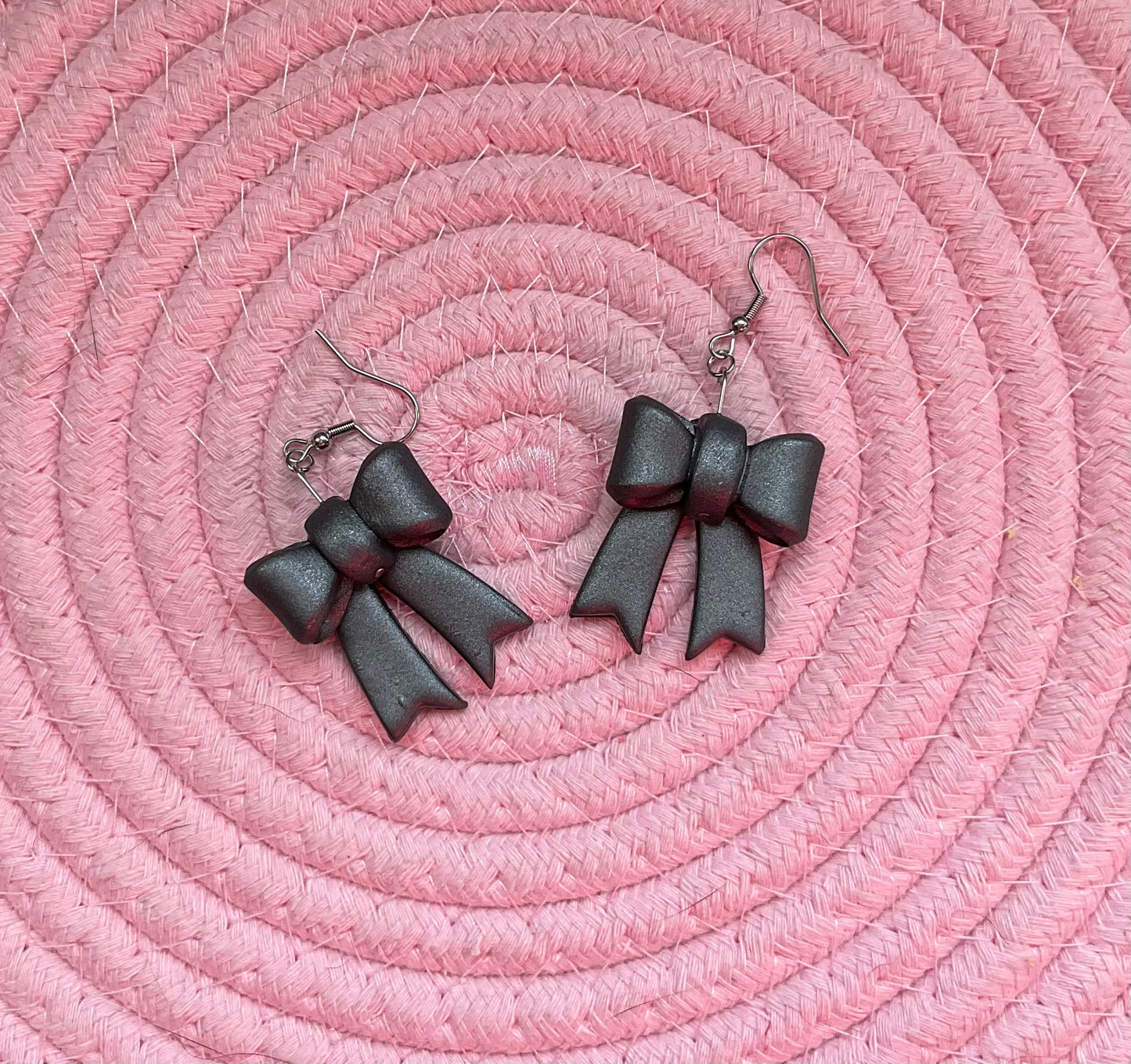 Bows – NZ Polymer Clay Earrings