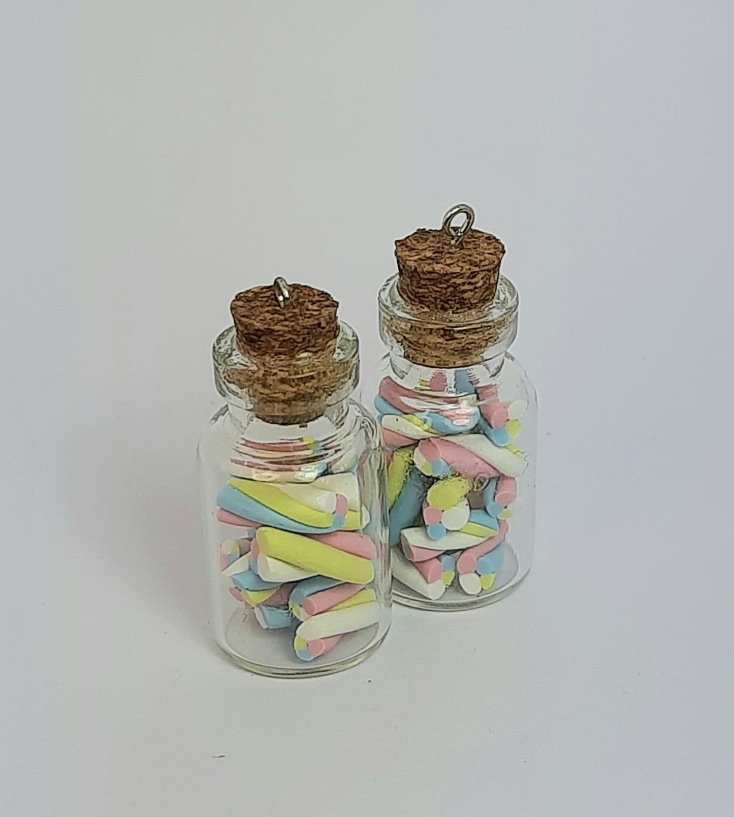 Mini Sweet Treats Bottles – NZ Polymer Clay Earrings