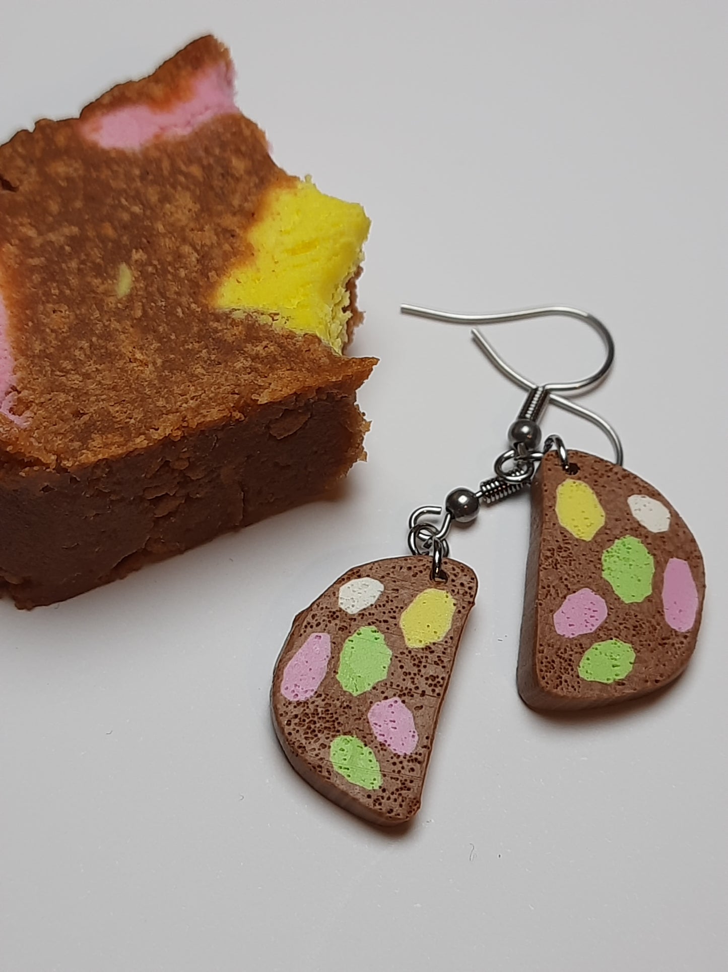 Lolly Cake – NZ Polymer Clay Earrings