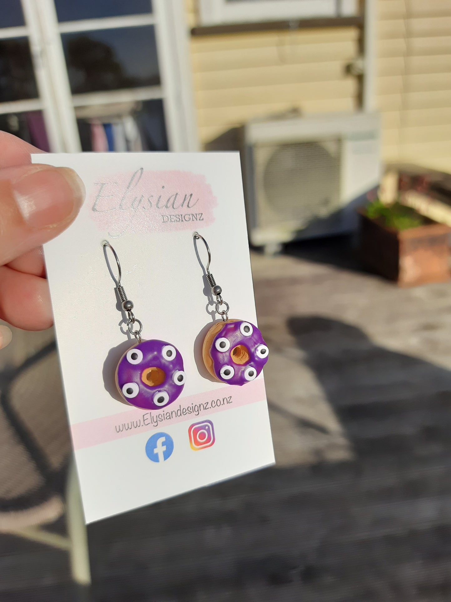 Donuts – NZ Polymer Clay Earrings