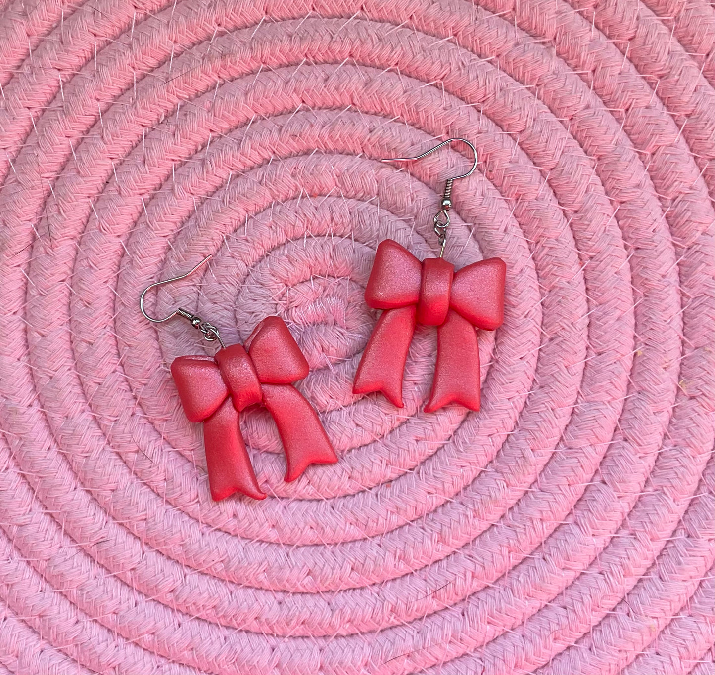 Bows – NZ Polymer Clay Earrings