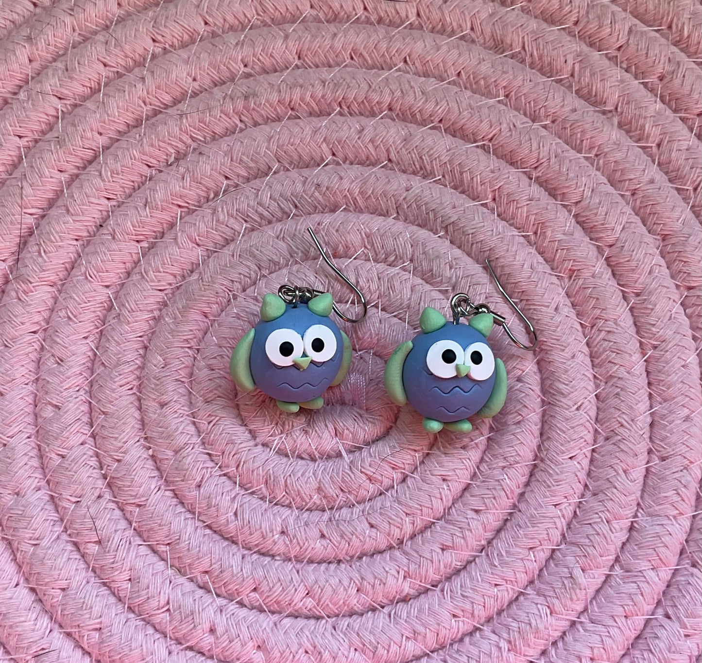 Owls – Polymer Clay Earrings NZ