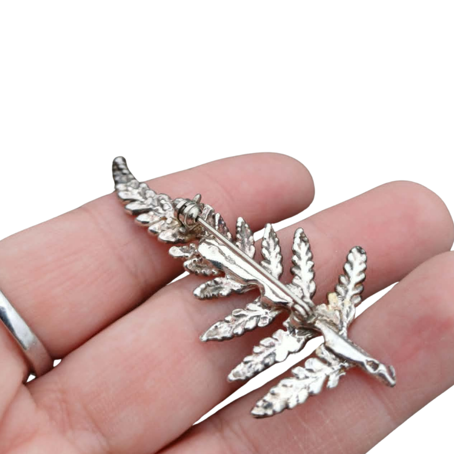 Sterling Silver Fern Brooch | ElysianDesignz