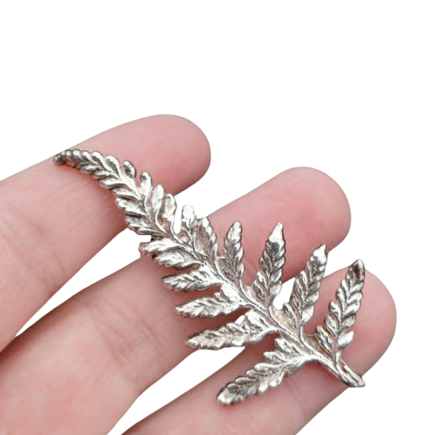 Sterling Silver Fern Brooch | ElysianDesignz