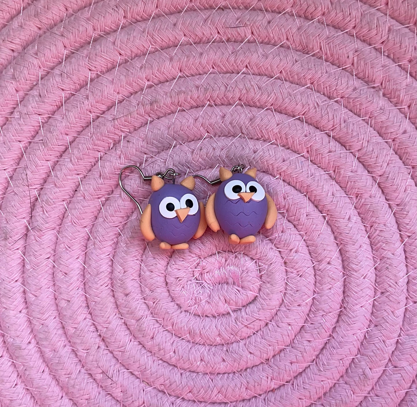 Owls – Polymer Clay Earrings NZ