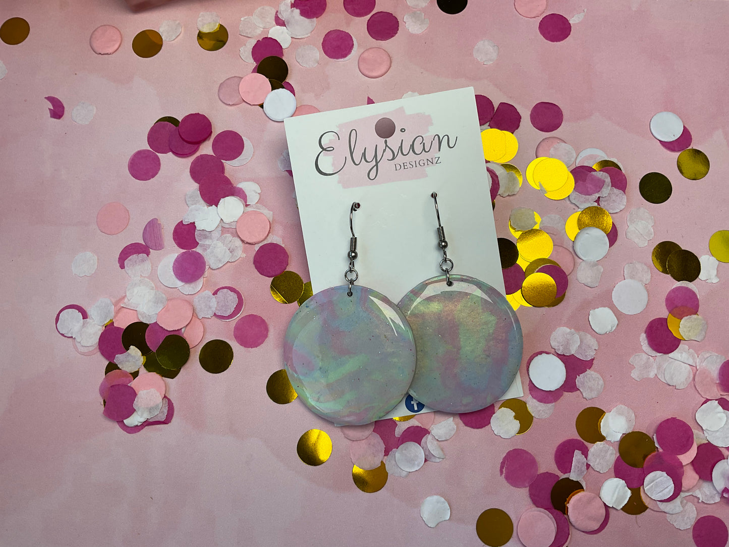 Rainbow Subtles – Polymer Clay Earrings NZ