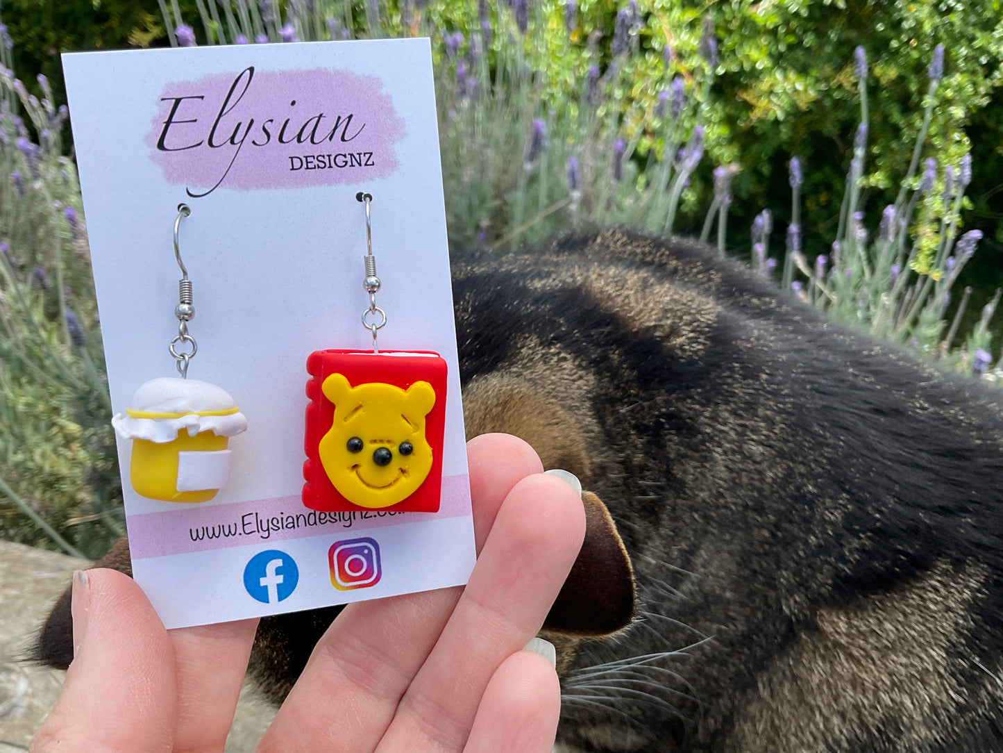 Honey Bear Tales Earrings – NZ Polymer Clay Earrings