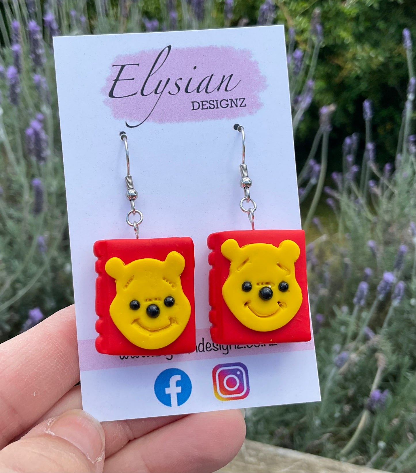 Honey Bear Tales Earrings – NZ Polymer Clay Earrings