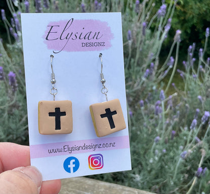 Bible Earrings – Polymer Clay Earrings NZ