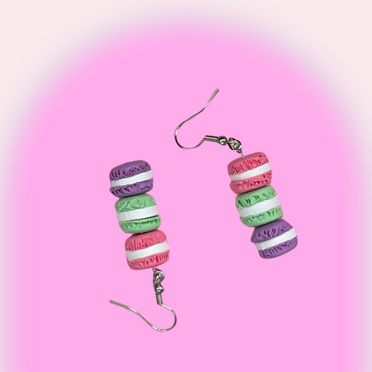 Macarons – NZ Polymer Clay Earrings