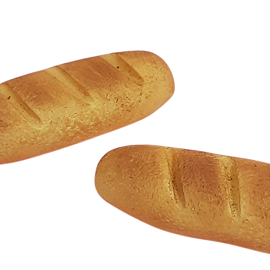 Baguette Dangle Earrings | Handmade Polymer Clay NZ