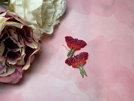 Berry Medley Luna Moths