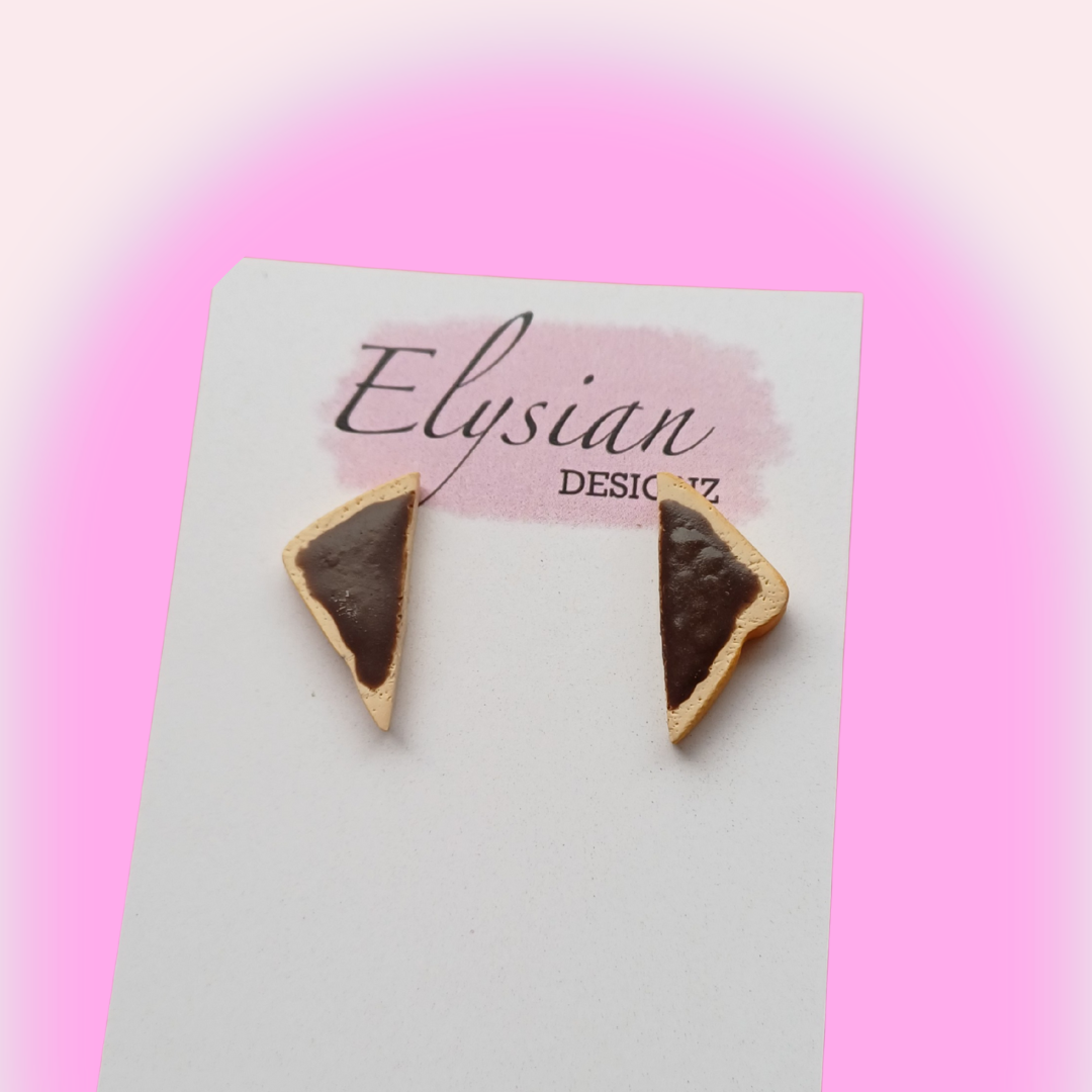 Marmite or Vegemite Danglies- NZ Polymer Clay Earrings