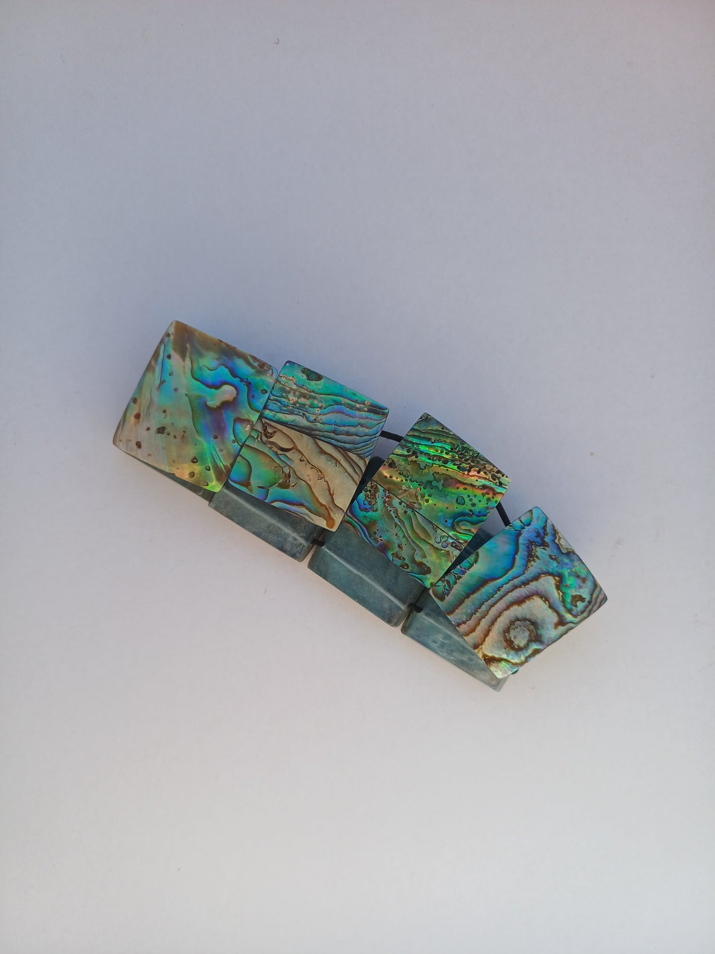 Paua Style Elastic Bracelet - Needs Restringing