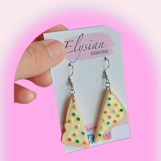 Fairy Bread - NZ Polymer Clay Earrings