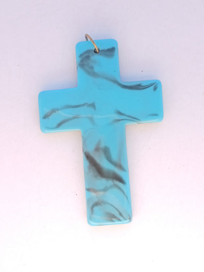 Resin Cross Pendants