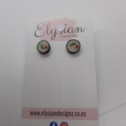 Sushi Dangle & Stud Earrings | Handmade Polymer Clay NZ