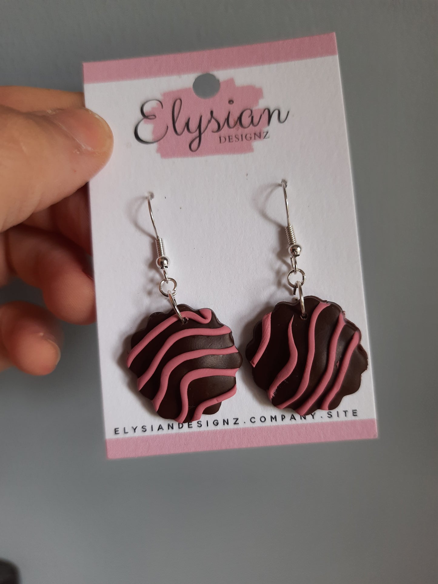 Squiggles Danglies – NZ Polymer Clay Earrings