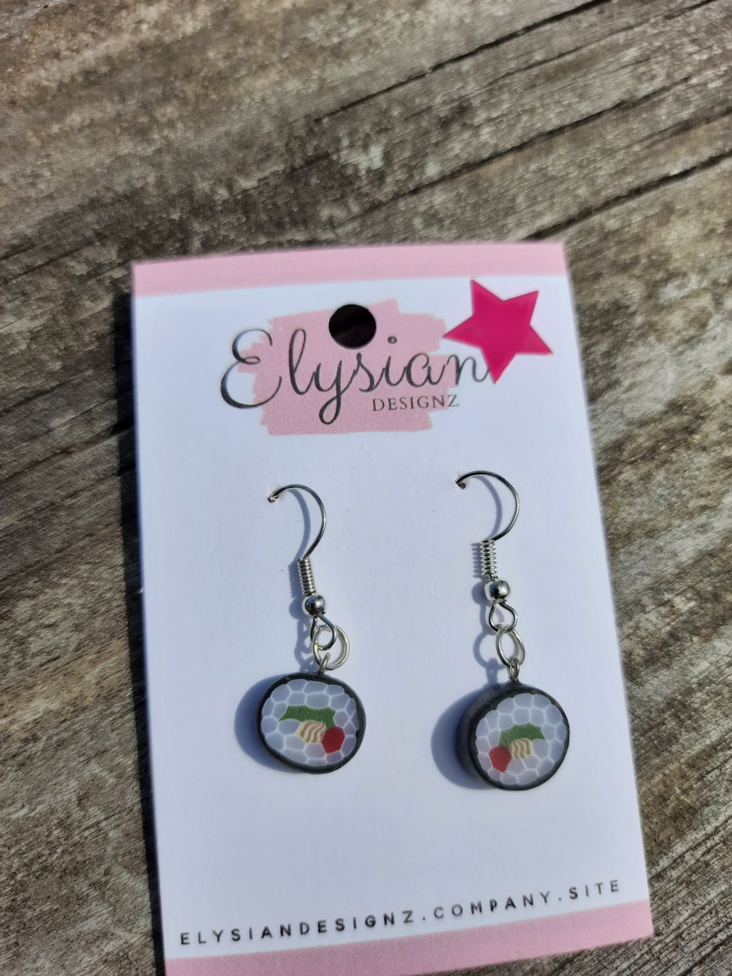 Sushi Earrings – Polymer Clay Earrings NZ