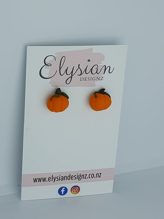 Pumpkins – NZ Polymer Clay Earrings