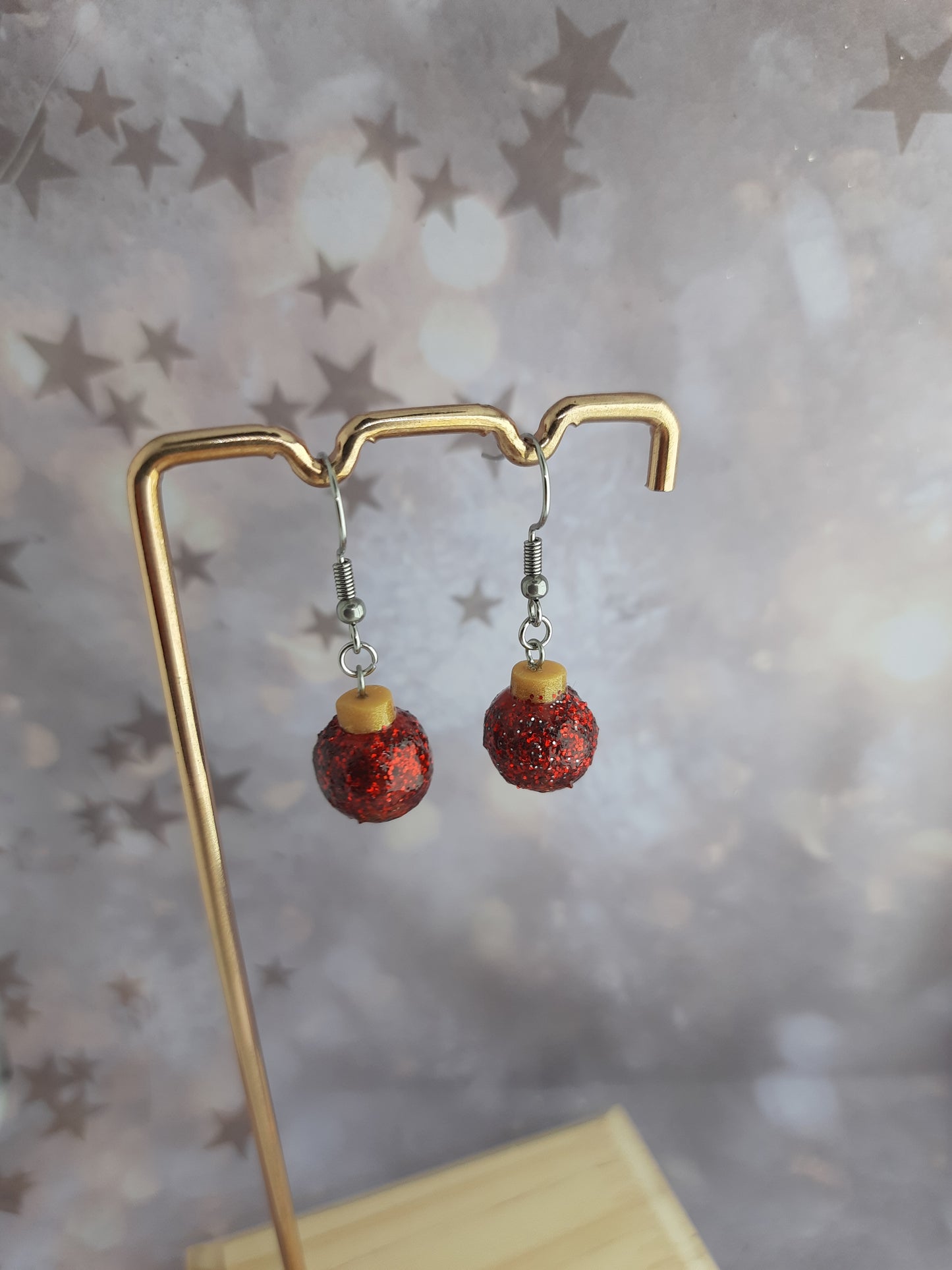 Bauble Earrings – NZ Polymer Clay Earrings