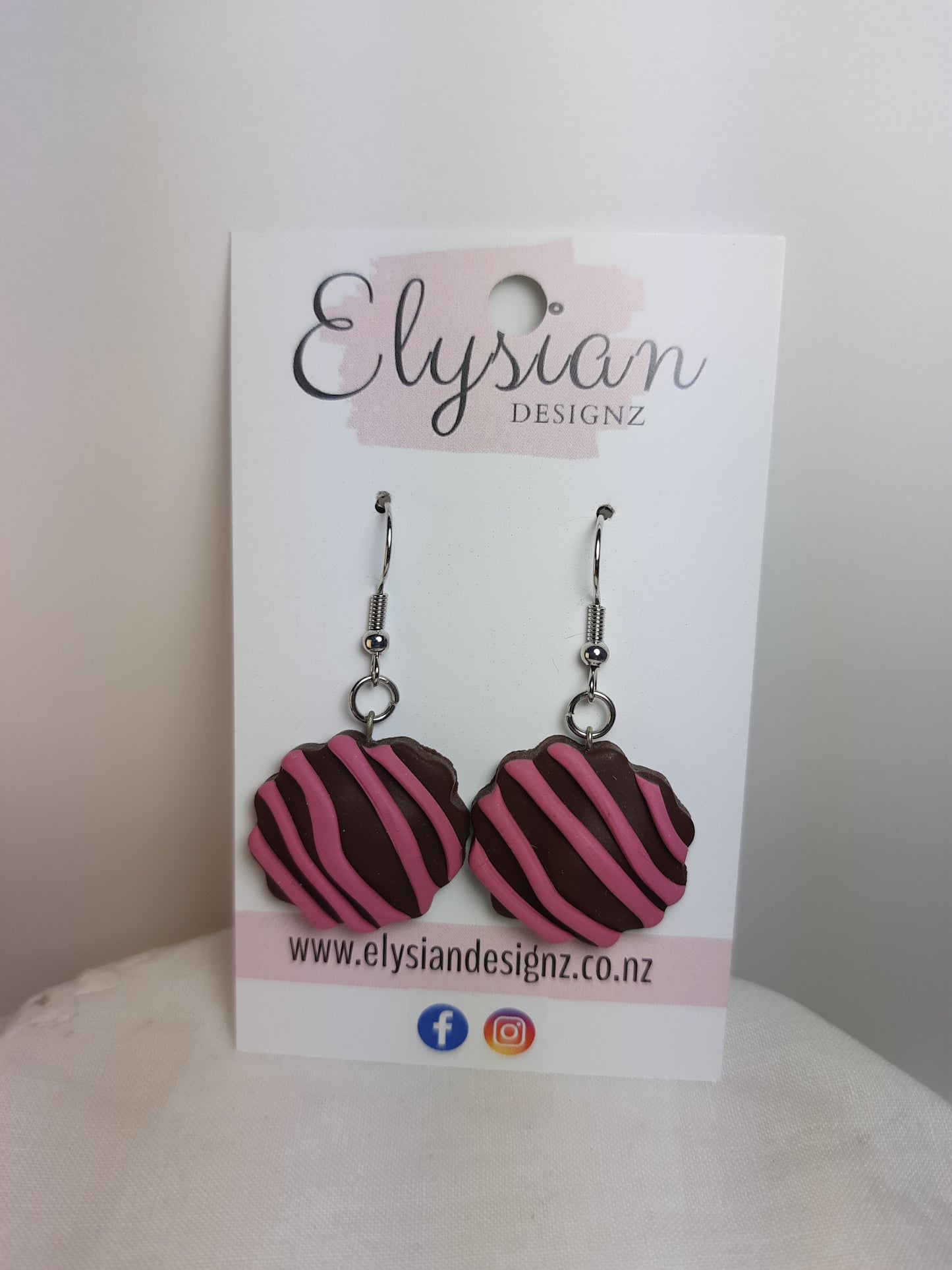 Squiggles Danglies – NZ Polymer Clay Earrings