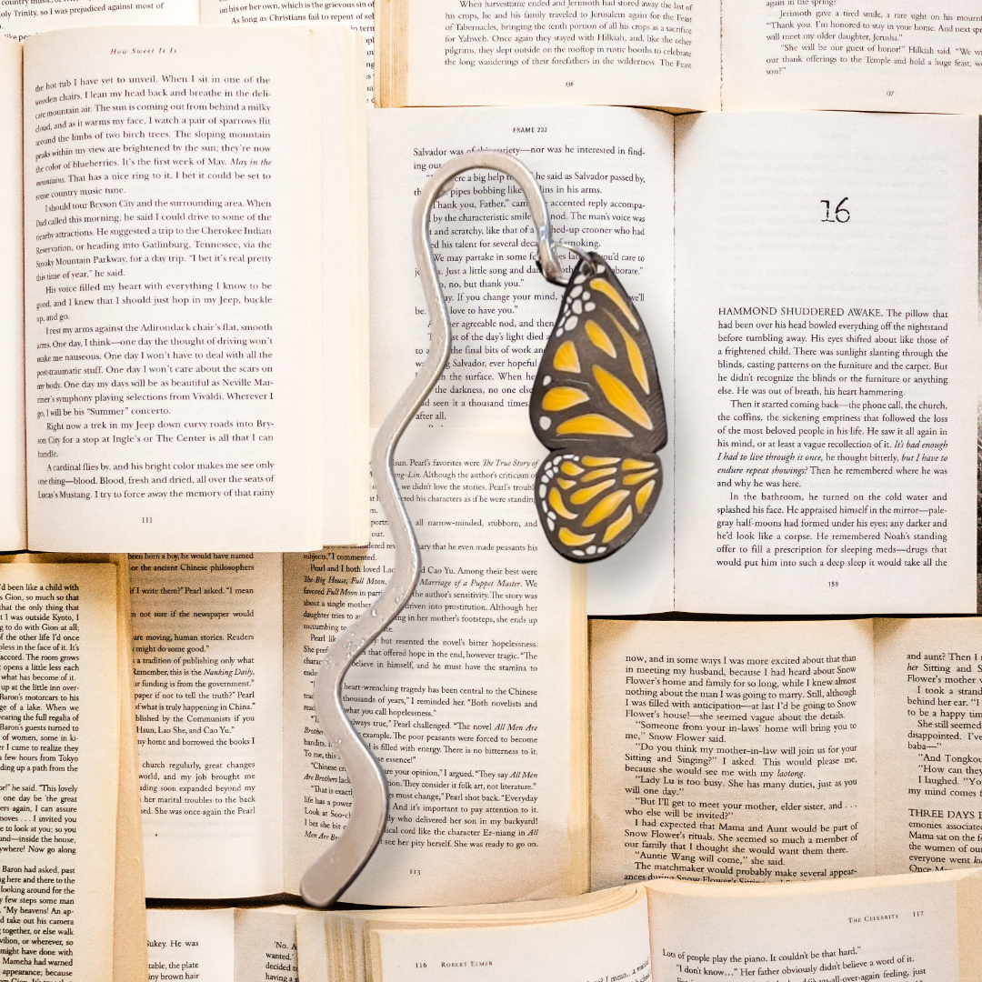 Sunshine Butterflies – NZ Polymer Clay Earrings